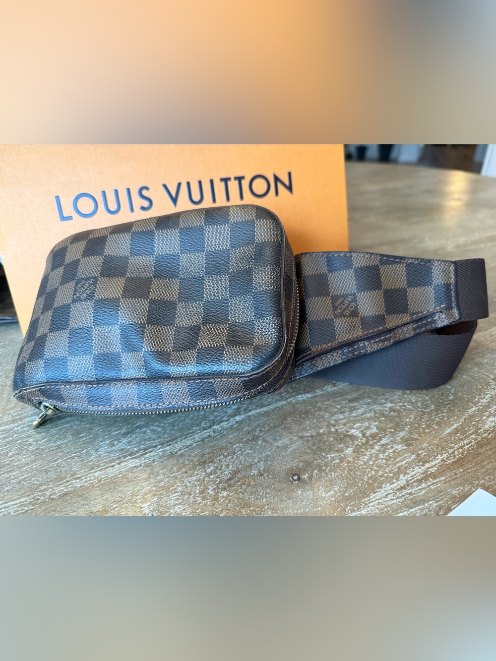 Louis Vuitton Damier Ebene Sling Bag